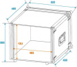 Efektový rack 12U-36