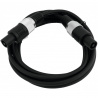 Reproduktorový kabel 2x 2,5 5m černý
