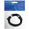 Reproduktorový kabel 2x 2,5 5m černý