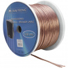Kabel reproduktorový  2x 2,5 mm  transparent