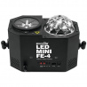LED Mini Flower s Laserem, Dálkové ovládání