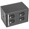 DMX Split 4 Mini Splitter 3pol