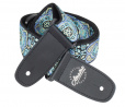 Hootenanny Embroidery Cotton Strap Blue