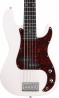 Session Bass 5 Bleached Bone White Rosewood/T-shell