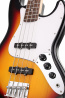 Louisiana 4 Bass Tobacco Burst Rosewood/White