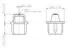 NDM záslepka XLR M