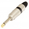 Jack 6,3 mm mono S2CPROBK černý