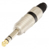 Jack 6,3 mm stereo S3CPROBK černý