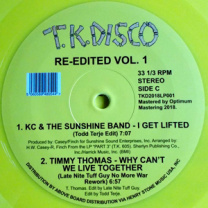 T.K.Disco Re-Edited Vol.1  2x Yellow LP