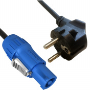 Powercon napájecí kabel 2m