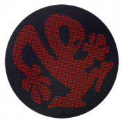 Slipmat Plastikman Red On Black