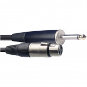 Repro kabel XLR/Jack, 10m, 2x1,5qmm