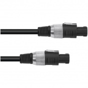 Reproduktorový kabel 2x 2,5 5m černý
