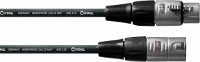 Symetrický kabel XLR-XLR CCF10FM, 10m