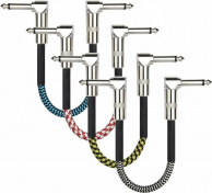 Lomený patch kabel 20cm, 4ks