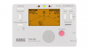 Stolní ladička s metronomem TM-60 white