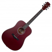 Silver D WR Wine Red