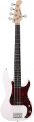 Session Bass 5 Bleached Bone White Rosewood/T-shell