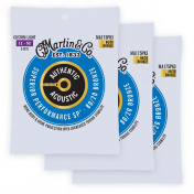 MA175PK3 Authentic SP 80/20 Bronze Custom Light - 3 Packs