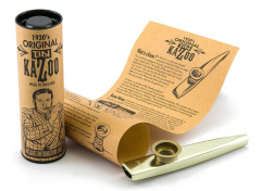 Kazoo metal gold