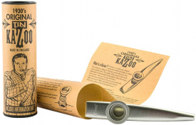 Kazoo metal silver
