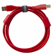 Ultimate Audio Cable USB 2.0 A-B Red Straight 1m