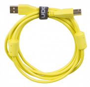 Ultimate Audio Cable USB 2.0 A-B Yellow Straight 1m