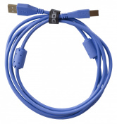 Ultimate Audio Cable USB 2.0 A-B Blue Straight 1m