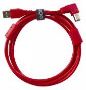 Ultimate Audio Cable USB 2.0 A-B Red Angled 1m