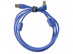 Ultimate Audio Cable USB 2.0 A-B Blue Angled 2m