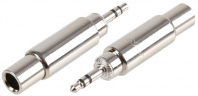 redukce jack 3,5-6,3 stereo NYS227