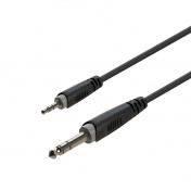 Propojovací kabel 3,5mm stereo => 6,3mm stereo, 1,5m