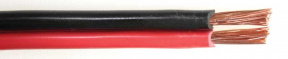 Kabel repro 2x 1,5 plochý červeno-černý