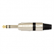 Jack 6,3 mm stereo S3CPROBK černý
