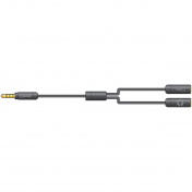 Rozbočovač 3.5mm Stereo Jack pro sluchátka a mikrofon