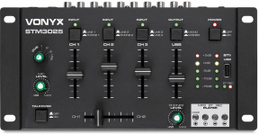 STM3025 4-Channel Mixer USB/MP3/BT