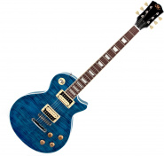Elektrická kytara EC3H Translucent Ocean Blue