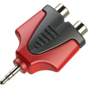 Redukce jack 3.5 stereo / 2x RCA