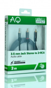 PX42030 - 3,5 mm Jack - 2 x RCA - 3 m