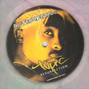 2Pac Resurrection Instrumentals  LP