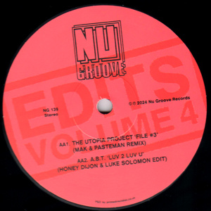 Nu Groove 139 - Nu Groove Edits Volume 4