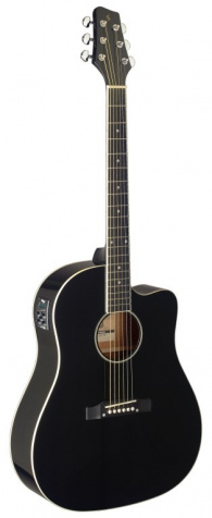 SA35 DSCE-BK elektroakustická kytara