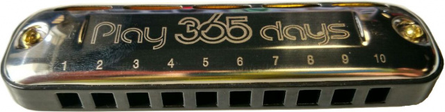 Harmonika diatonická PLAY 365 HMD (kovová)