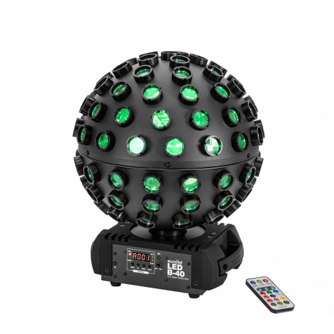 LED B-40  5x10W HCL DMX Black MK2