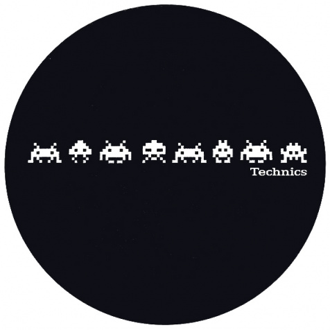 Slipmat Technics Space Invaders