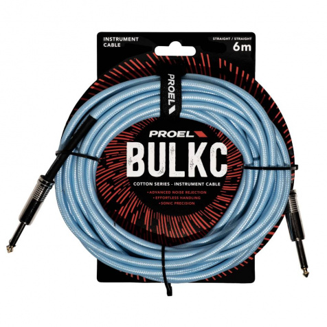 Nástrojový kabel Cotton 6m BL