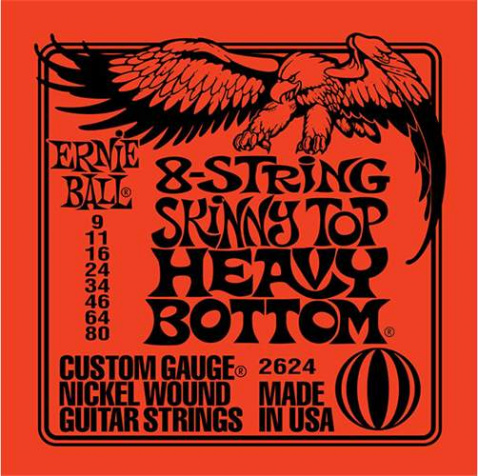 Skinny Top Heavy Bottom 8-string 9-80