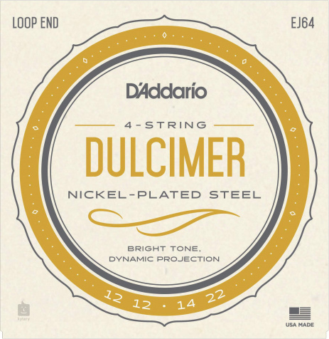 EJ64 struny na dulcimer