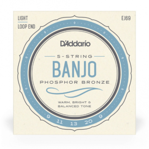 EJ69 Banjo 5-String Phosphor Bronze