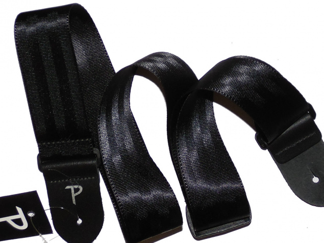 Popruh na kytaru Seatbelt Black